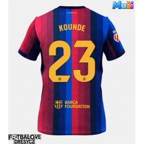 Barcelona Jules Kounde #23 Domácí Dres 2026-27 Krátký Rukáv